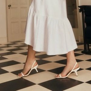 NWT Reformation Glena Strappy Heeled Sandal size 8.5